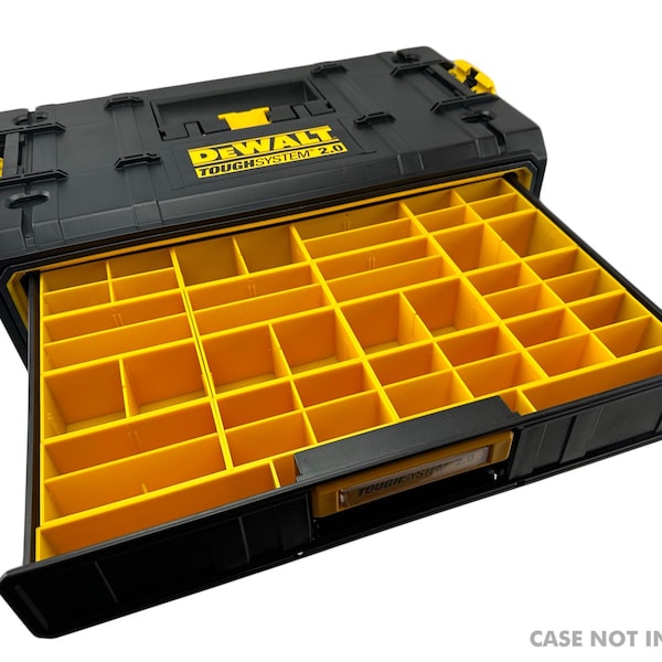 DEWALT ToughSystem 2.0 3-Drawer Customizable Bins