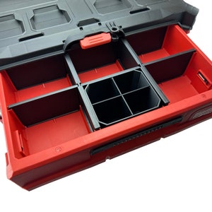 Milwaukee PACKOUT 3-Drawer Customizable Bin