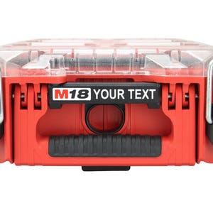 Milwaukee PACKOUT 5-Compartment Compact Organizer (48-22-8435) Custom Label
