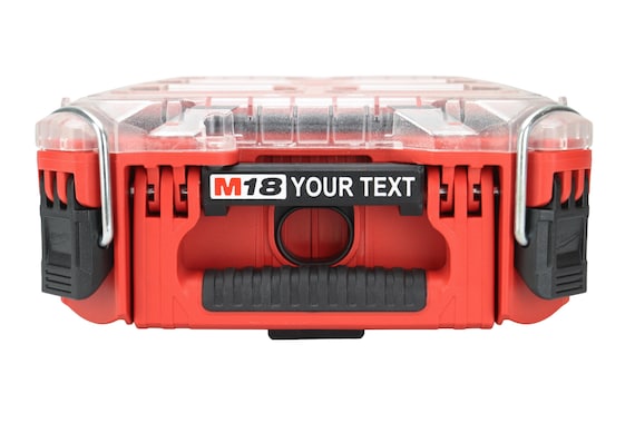 Milwaukee PACKOUT 5-Compartment Compact Organizer (48-22-8435) Custom Label