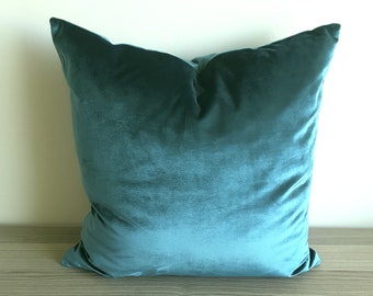 Launch SALE Emerald Velvet Pillow Cover Green Decorative Pillow Emerald Velvet Throw Pillow Emerald Velvet Cushion Green Accent Pillow