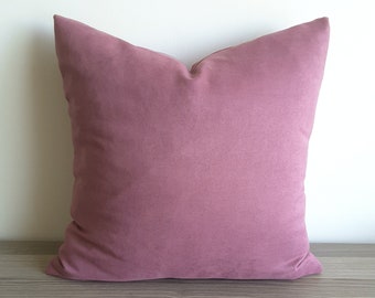 mauve accent pillows