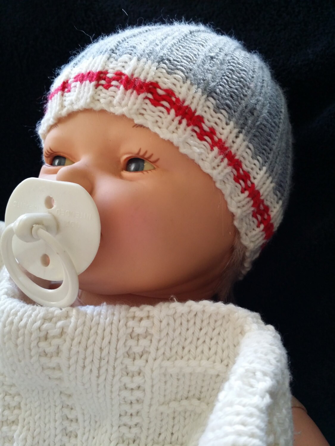 Pdf Bonnet De Bebe 0 A 18 Mois En Francais Seulement Etsy