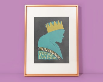 Lon Chaney's The Hunchback of Notre Dame Retro Wall Decor