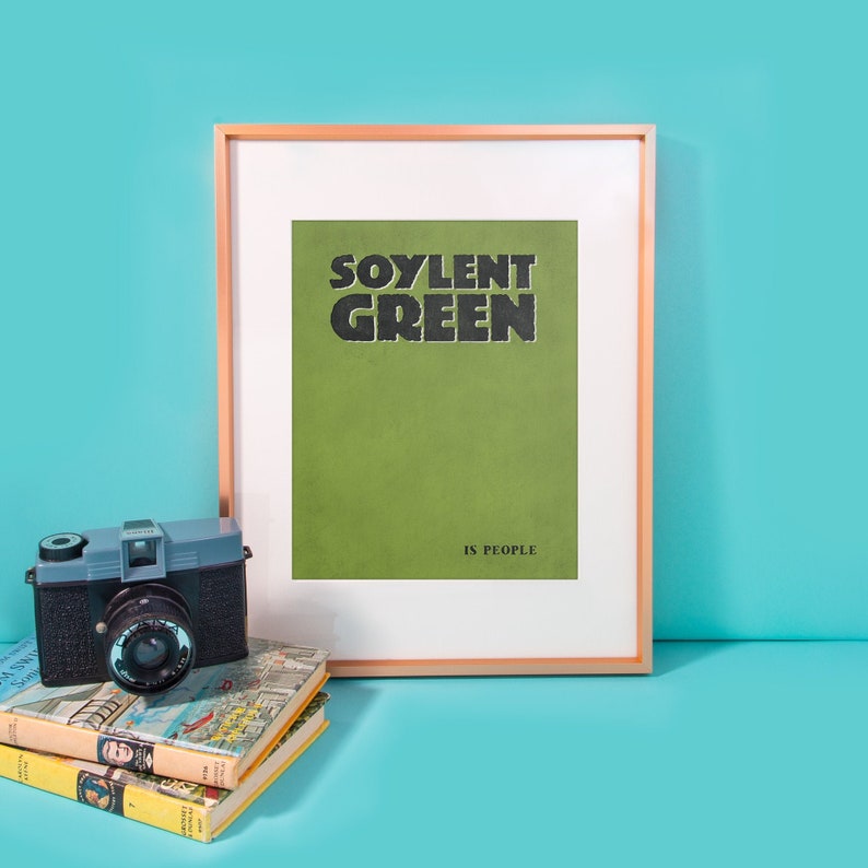 Soylent Green is People Cult Film Move Poster image 1