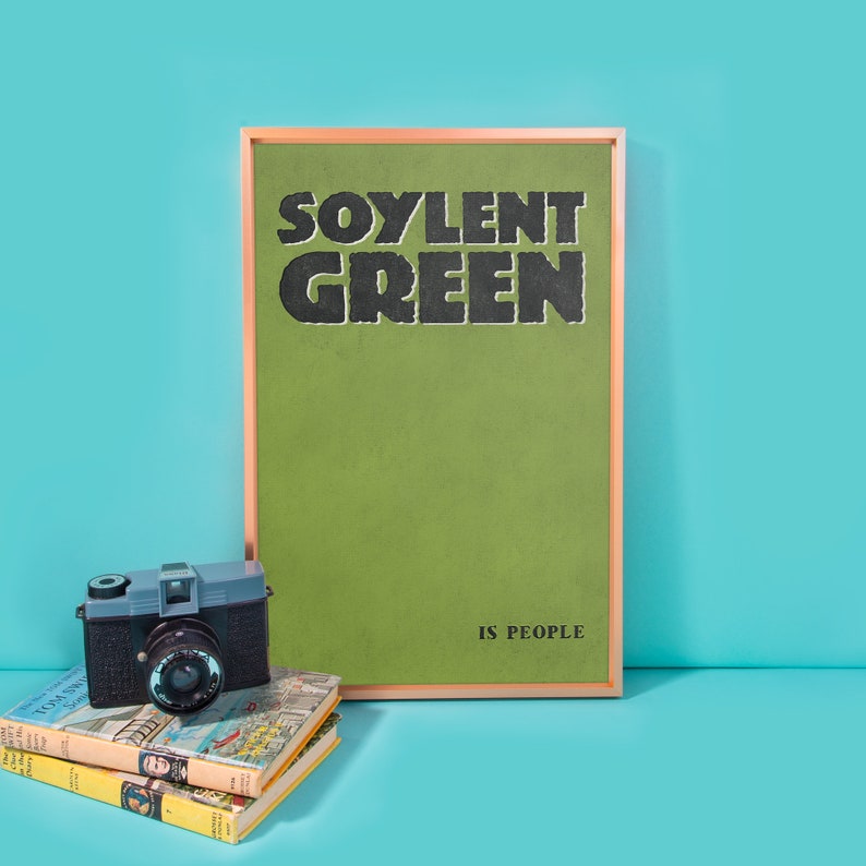 Soylent Green is People Cult Film Move Poster image 2