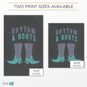 Rhythm & Boots Country Roots Print in Purple image 3