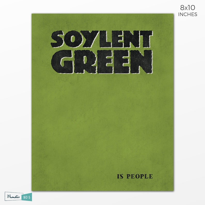 Soylent Green is People Cult Film Move Poster image 6