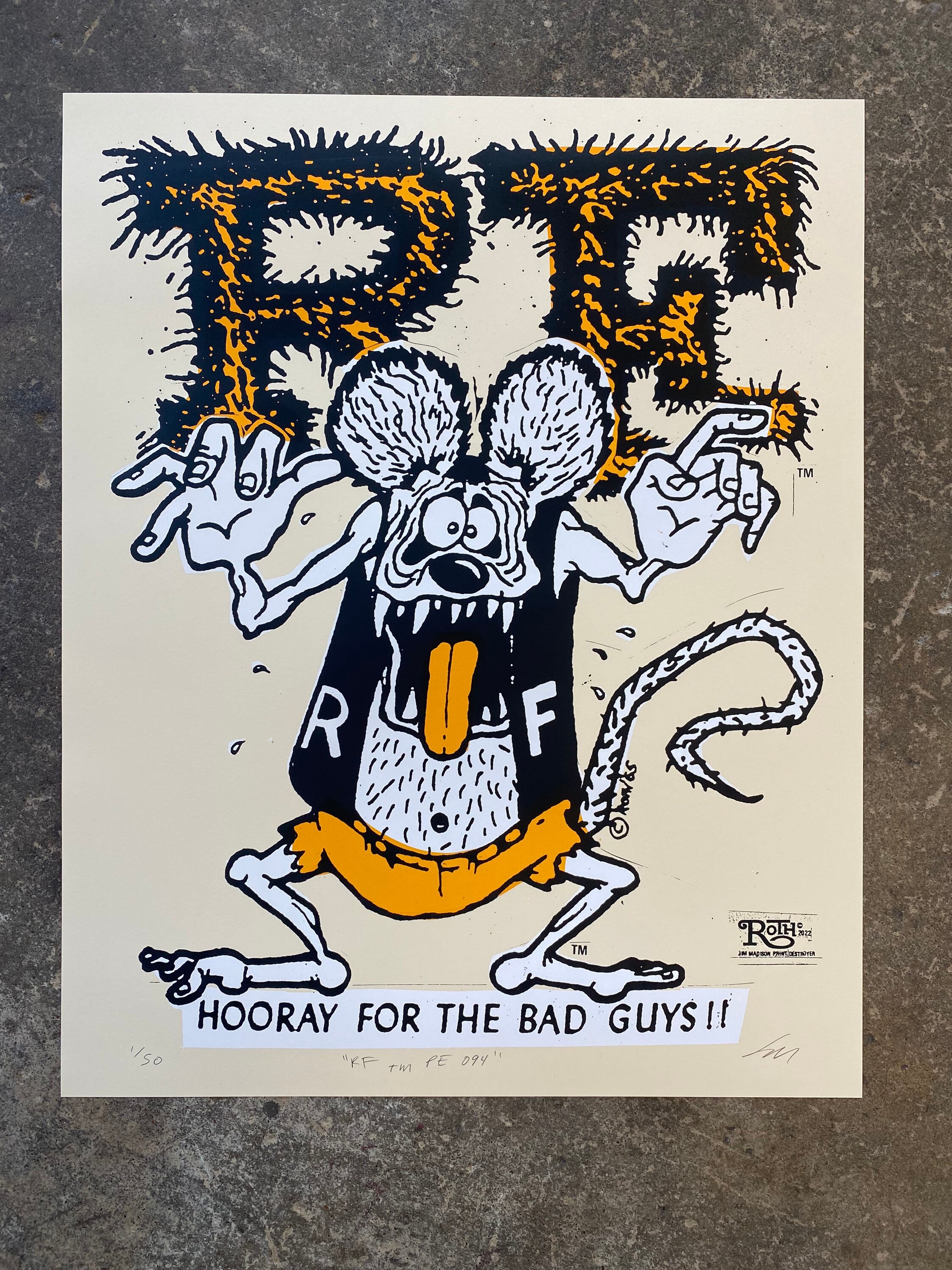 RF TM PE 094 ( Hooray for the Bad Guy ) - Etsy