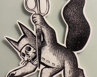 Skull Max (sticker)