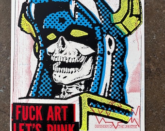 Weg met kunst, laten we punken!