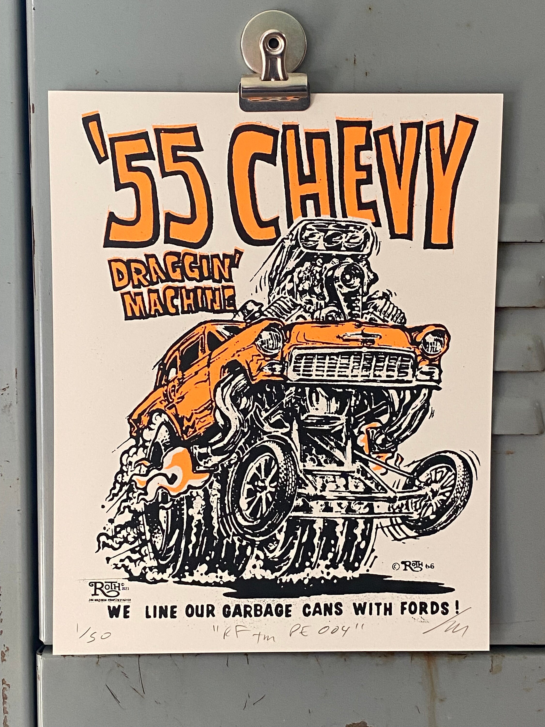 RF TM PE 004 (Máquina de dragado Chevy de 8" x 10" y 55')