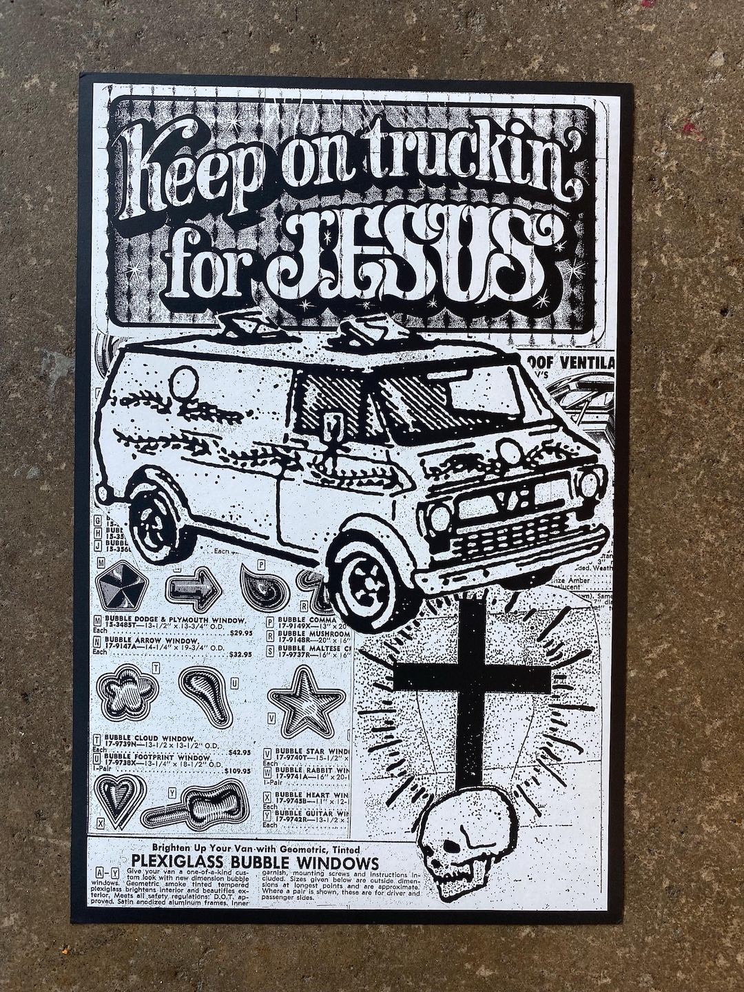 Keep on Truckin' for Jesus - Etsy