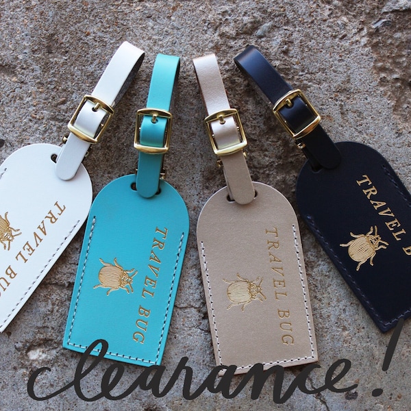 Sale! Luggage Tags Wedding Favors or Bridesmaid Gift - Travel Bug - Bridal Party Shower | Bachelorette Gift for Her