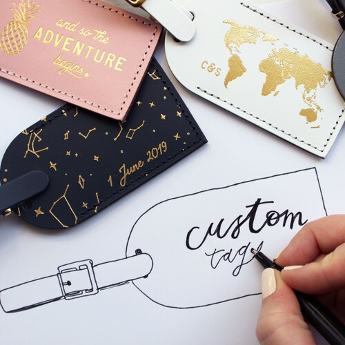 Bulk Wedding Favors Luggage Tags Unique Gifts Bridesmaid Etsy