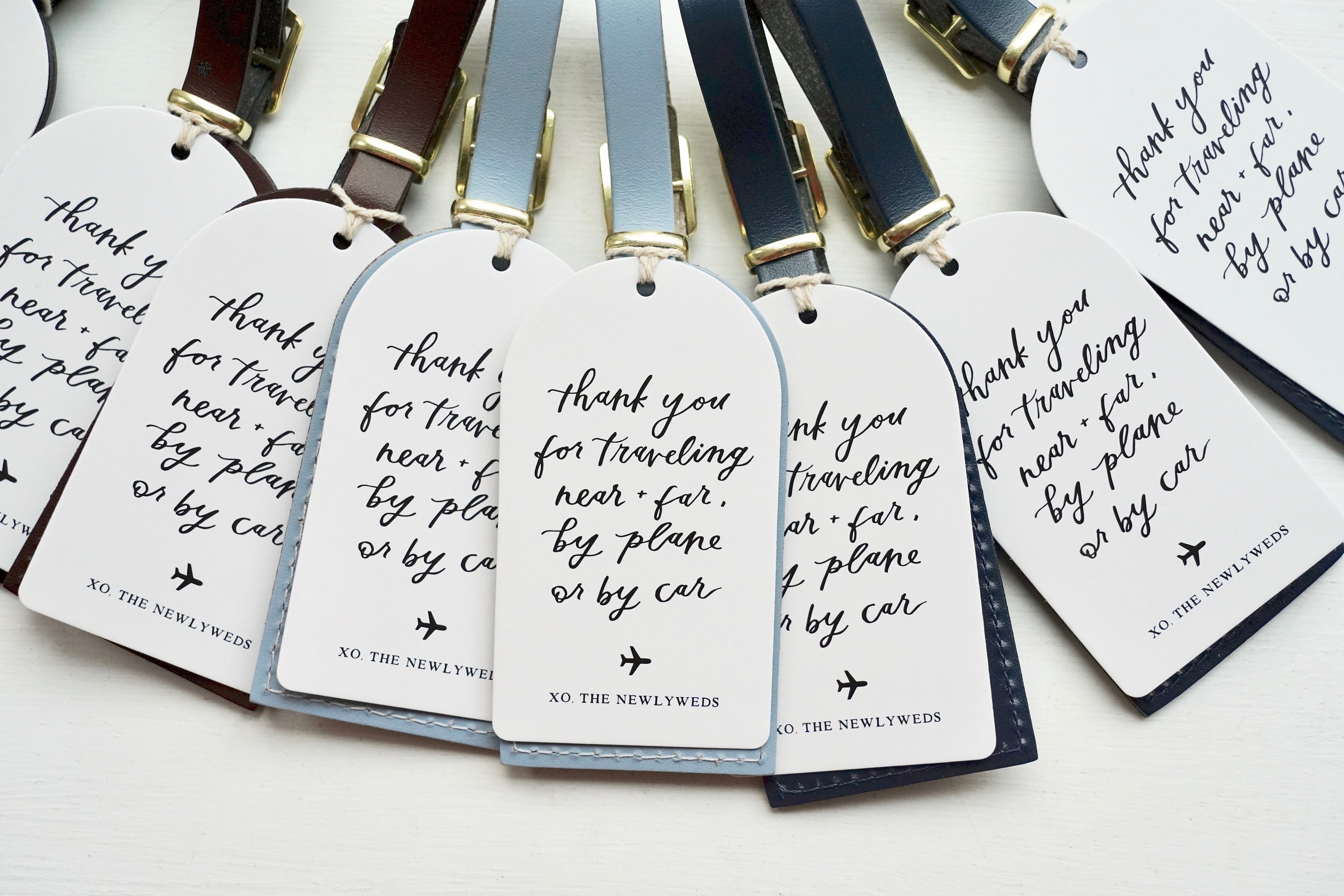 Hotel Gift Bag Tags, Size 4x4'', Wedding Tags, Thank You Tags