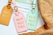 Nashville Bachelorette Party Favors - Nash Bash Luggage Tags for Bridesmaid Gift for Proposal Box or Bridal Shower Favours - Travel Gift 