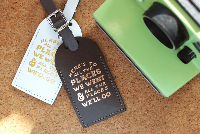 Bridal Shower Favors Luggage Tags Wedding Favors Luggage Etsy