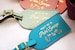 Palm Springs Bridesmaid Gift Luggage Tags for Proposal Box | Bachelorette Party or Bridal Shower Favours - Travel Gift Save the Date 