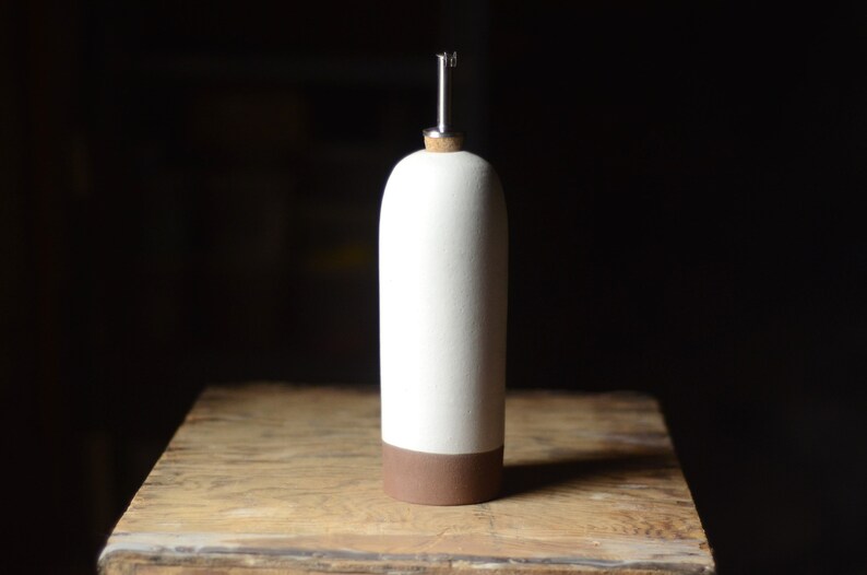 Large Olive Oil Bottle, Oil Dispenser Cruet, Ceramic Oil Dispenser, Olive Oil Cruet, Oil Dispenser Cruet, Vinegar bottle, Olive Oil Bottle