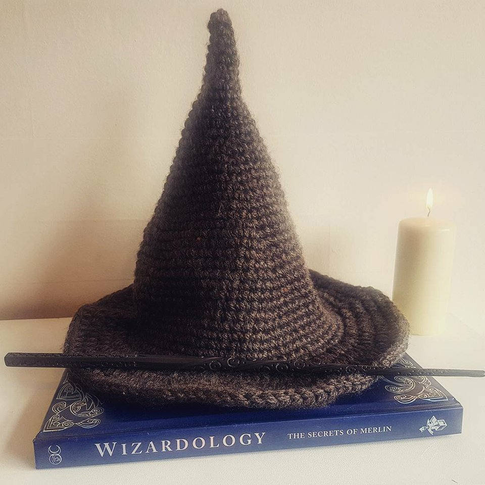 Adult Wizard Hat Crochet Pattern UK Etsy