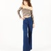 Vintage Waverly Mills Tube Top Crop w Long Sleeves, Glitter Shimmer Disco Shirt - Jumpin Jack Flash NYC Overstock (B14) 