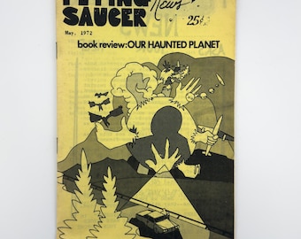 Flying Saucer News, Mai 1972 - Seltene UFO-Entführungs-Buchbroschüre - von James s. Rigberg