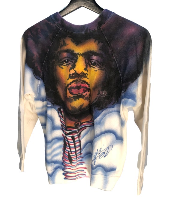 Vintage 1970s RARE Jim Hendrix OOAK Airbrushed Sw… - image 1