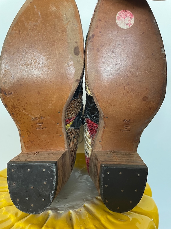 Jumpin Jack Flash Custom Patchwork Heeled  Chelse… - image 6