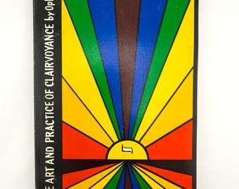 El arte y la práctica de la clarividencia Ophiel - 1972 4ª edición - Libro ocultista raro - Excelente estado