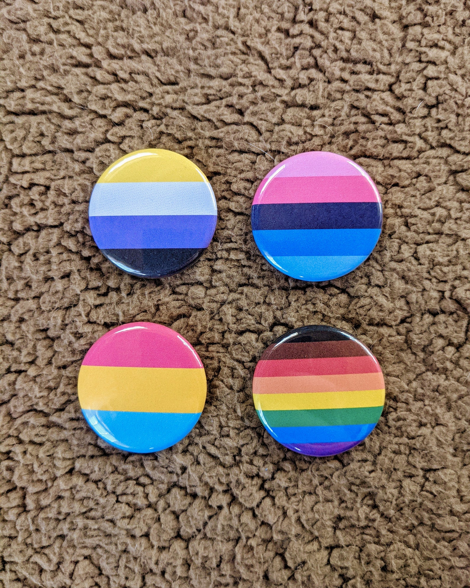 Pride flag buttons | Etsy