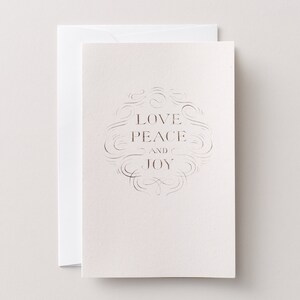 Love, Peace and Joy Box of 6 by Noat image 1