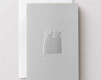Eyes Amulet Greeting Card by Noat