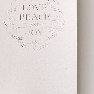 Love, Peace and Joy Box of 6 by Noat image 2