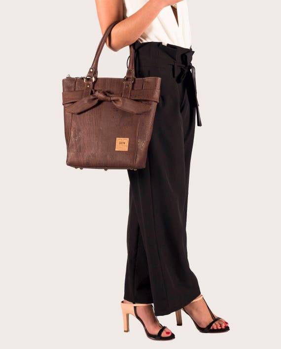 Items similar to Cork Hobo Bag, Vegan Leather, Cork bag, vegan Product