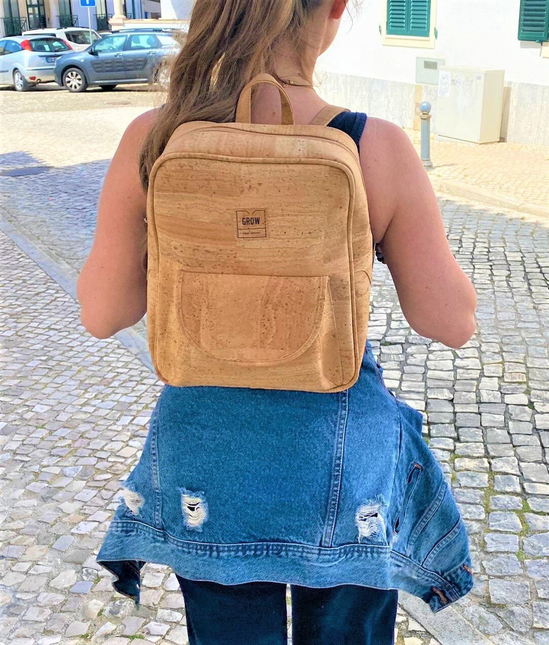 Mochila de corcho VEGAN Etsy Espana