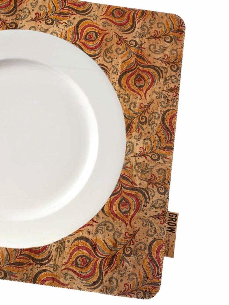 2/pcs Cork Dining Table Mat Mat To Table Cork placemats Etsy