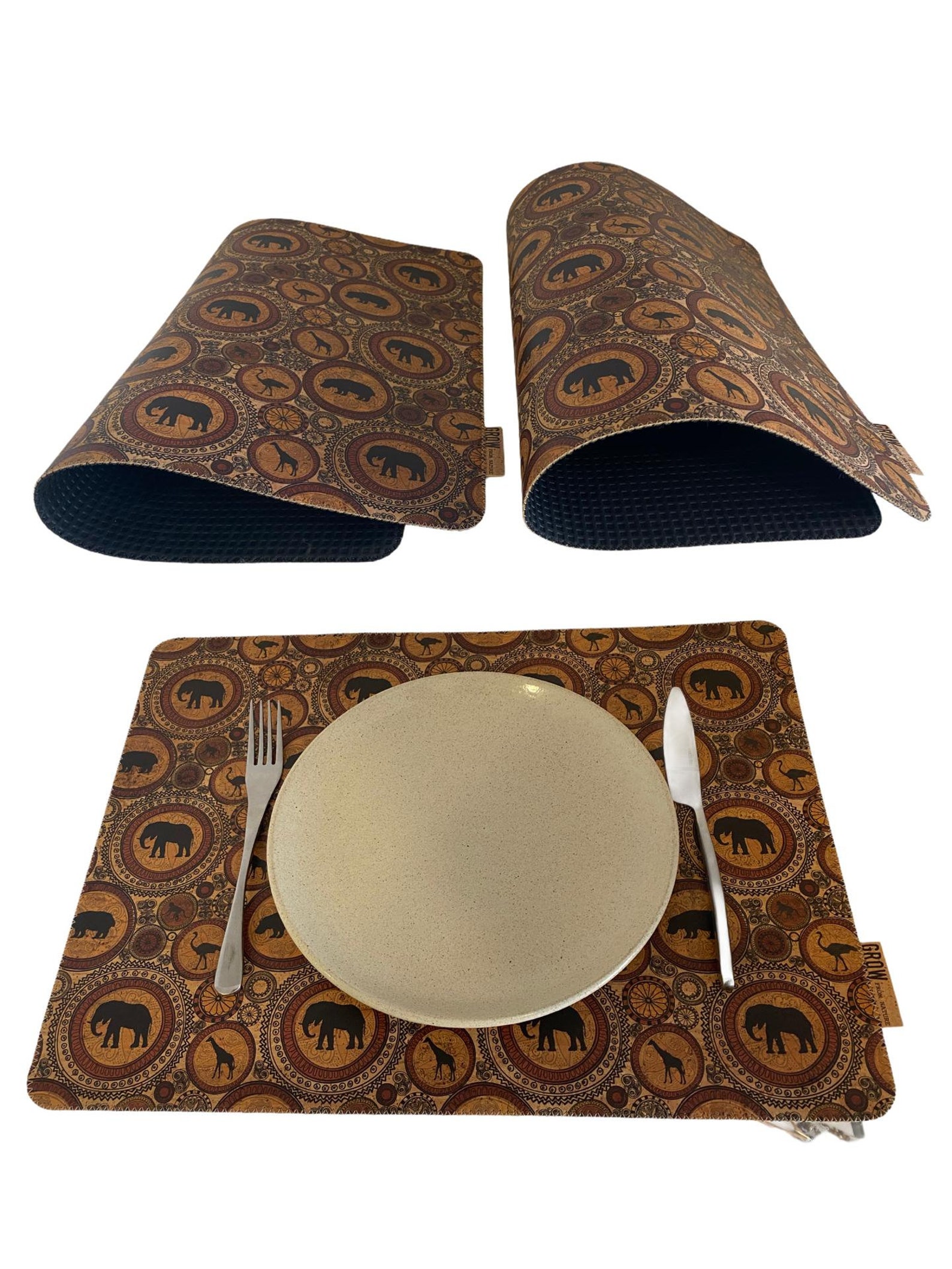 2/pcs Cork Dining Table Mat Mat To Table Cork placemats Etsy