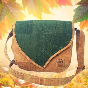 Bolsa de corcho de hoja