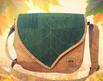 Leaf Cork Bag