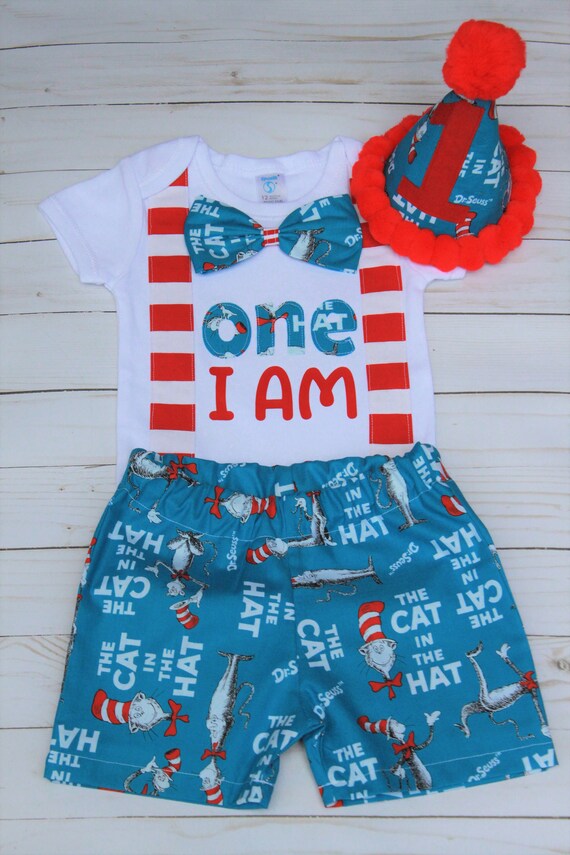 dr seuss 1st birthday outfit