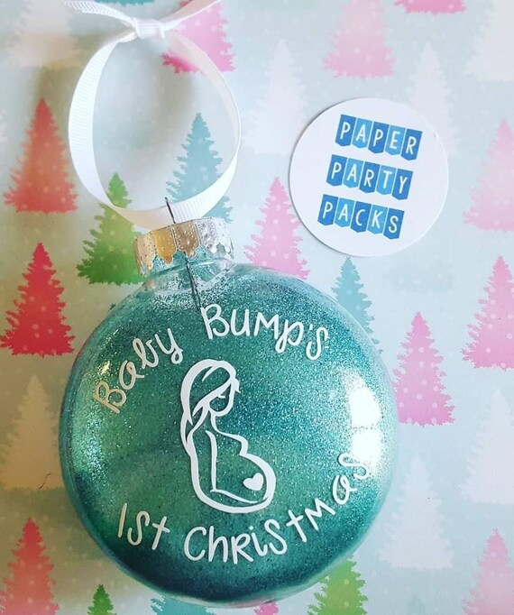 Baby Bumps first Christmas Ornament Il_570xn