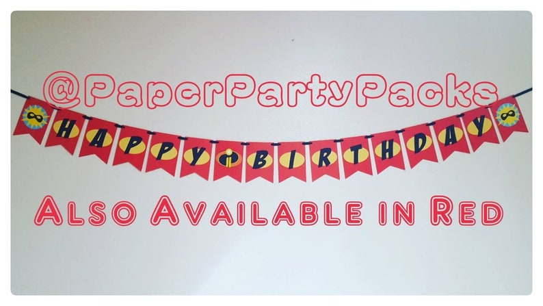 Masked Superhero Birthday Banner