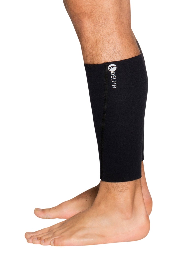 Delfin Compression Calf Sleeves pair Great for Runners shin Splints