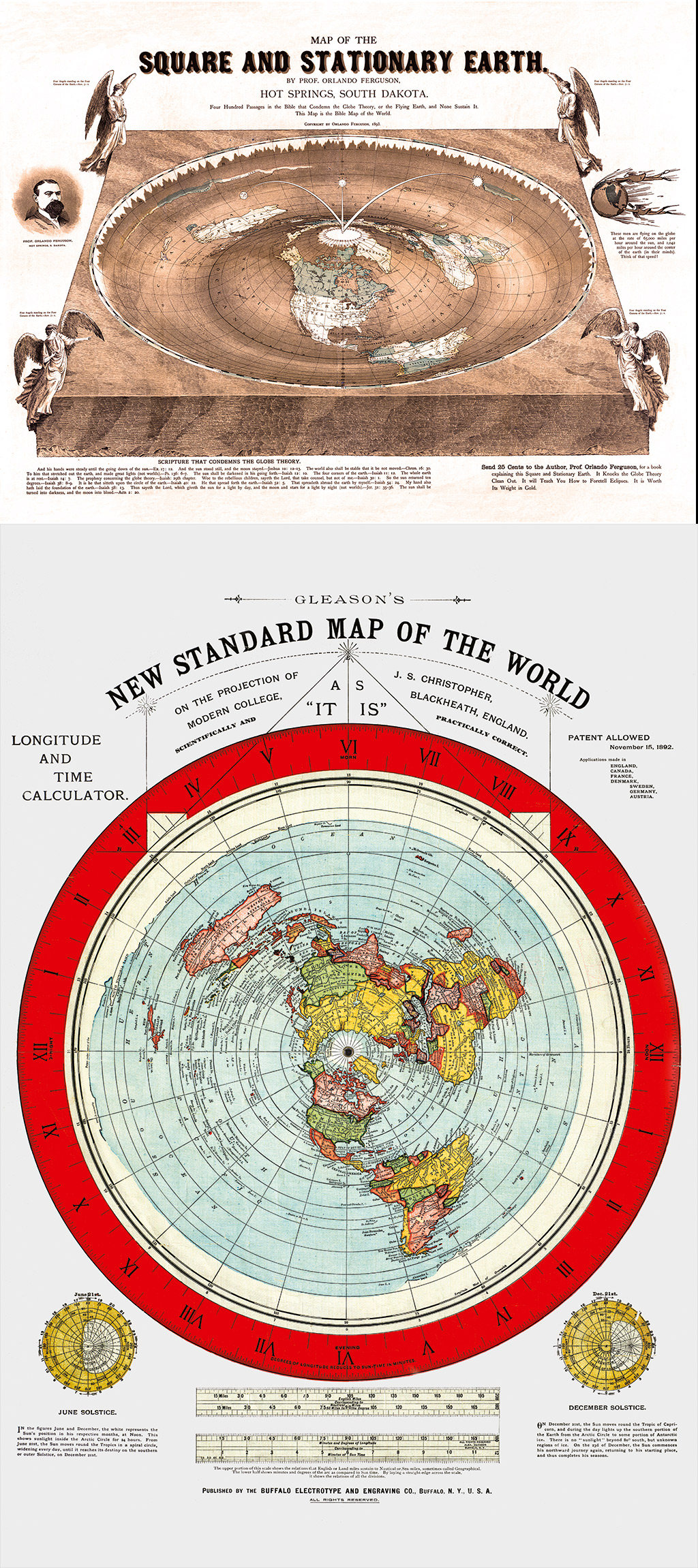 Flat earth hotsell square