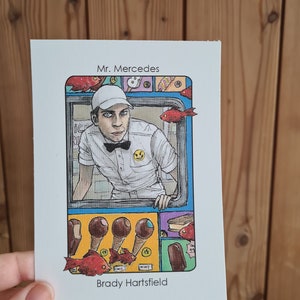 Villain Clans Brady Hartsfield (Mr. Mercedes) - A4/A5/A6 print on heavyweight cartridge paper