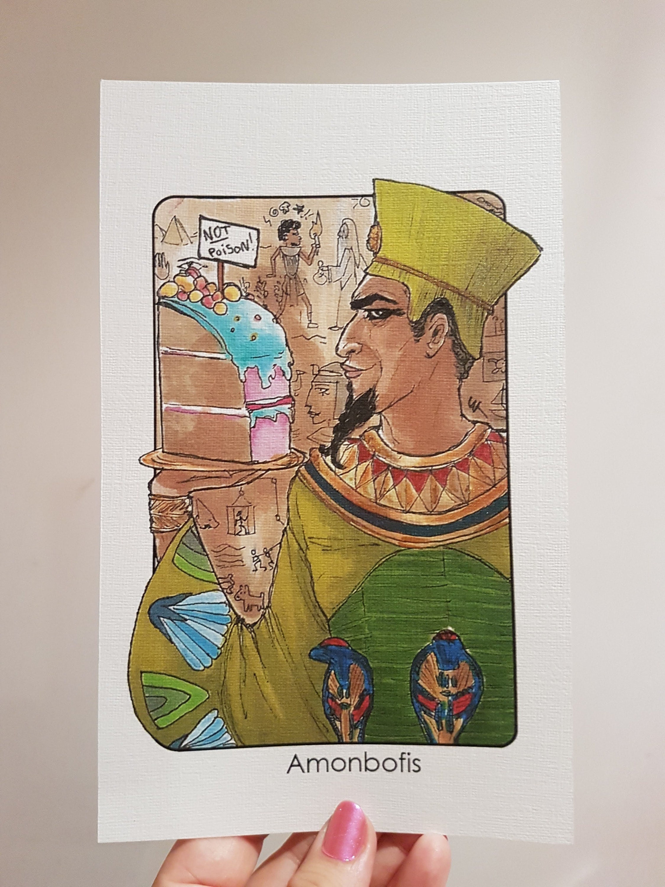Villain Clans Amonbofis Asterix Et Obelix Mission Cleopatre Etsy