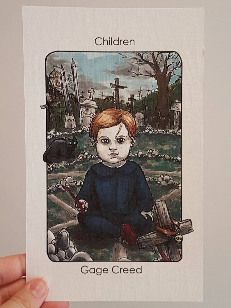 Villain Clans Gage Creed pet Sematary A6/A5/A4 Print on Etsy