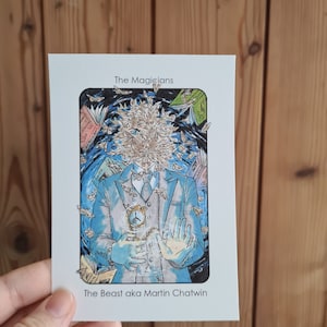 Bösewicht Clans The Beast aka. Martin Chatwin (The Magicians) - A6/A5/A4 Druck auf schwerem Patronenpapier