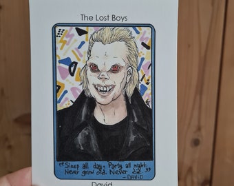 Villain Clans David (Lost boys) - A6/A5/A4 print on heavyweight cartridge paper